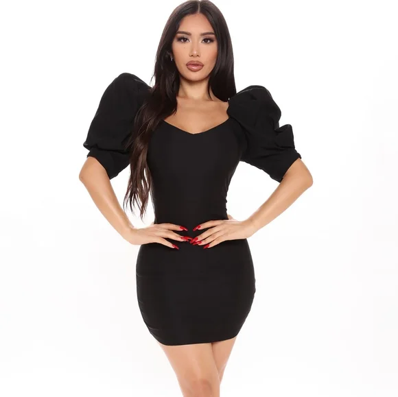 black puffy cocktail dress Fluffy Off the Shoulder Black Tulle Prom Evening Dress Puffy Ball Gown